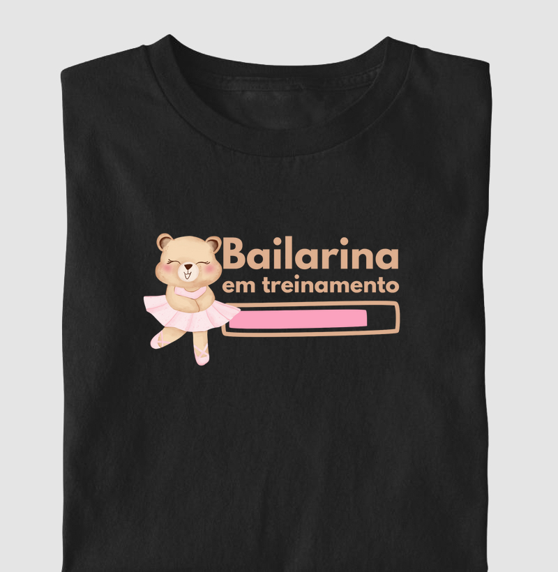 Bailarina em treinamento - Ursinha