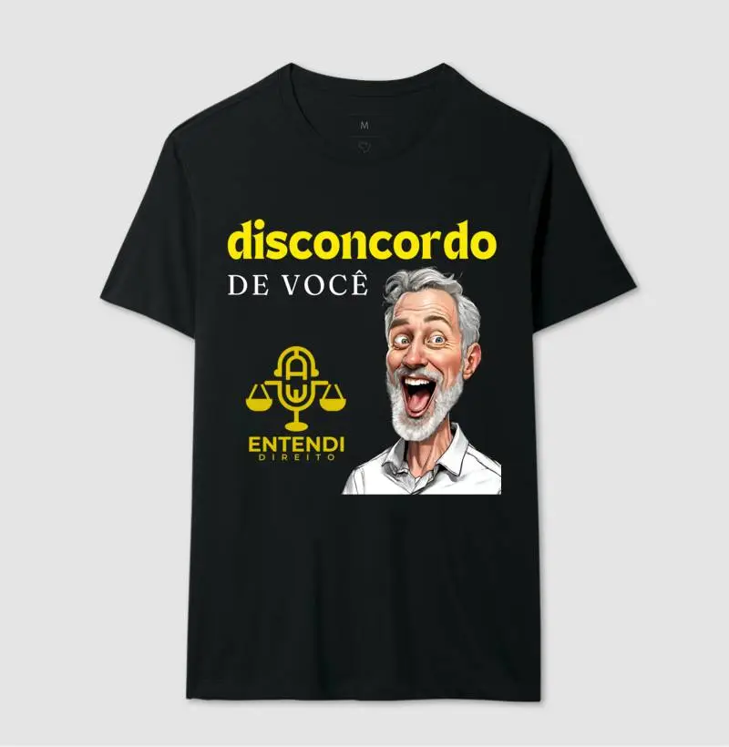 disconcordo preta