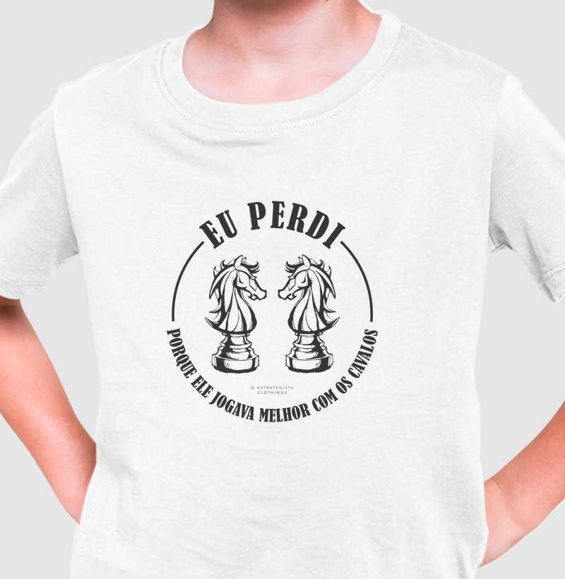 Eu perdi porque ele jogava melhor com os cavalos