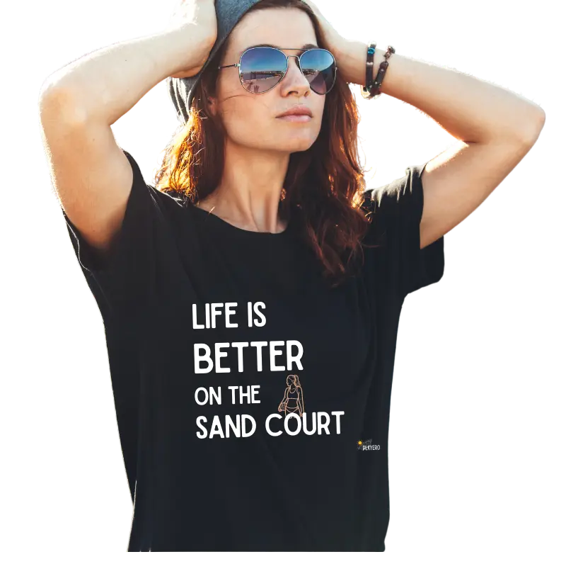 Life is Better on the sand Court