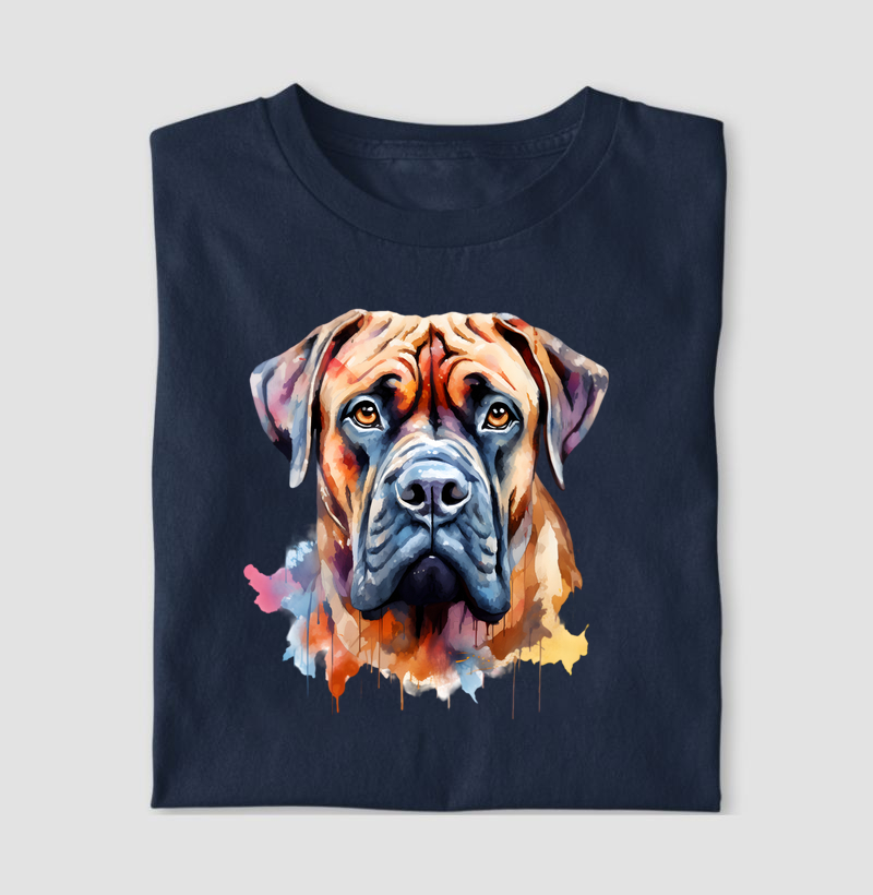 Bull Mastiff  aquarela