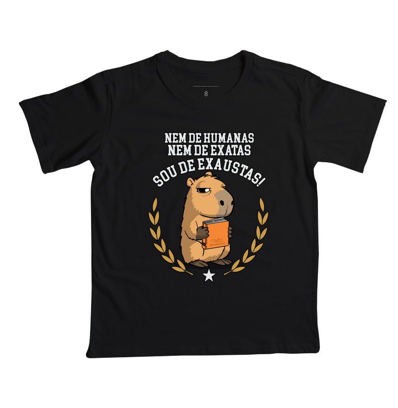 Camiseta Capivara Exaustas