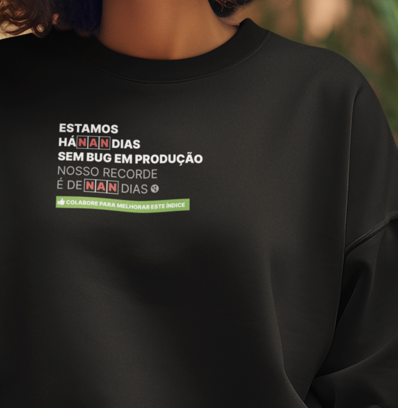 NAN Dias sem Bug em Produção