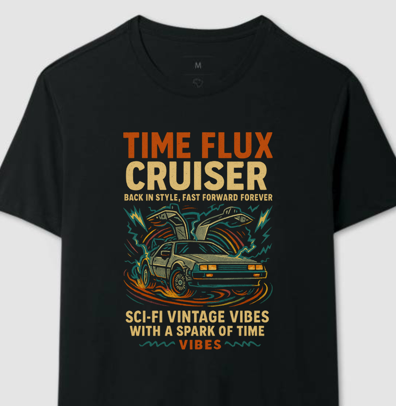 DeLorean Time Flux Cruiser Retro Series