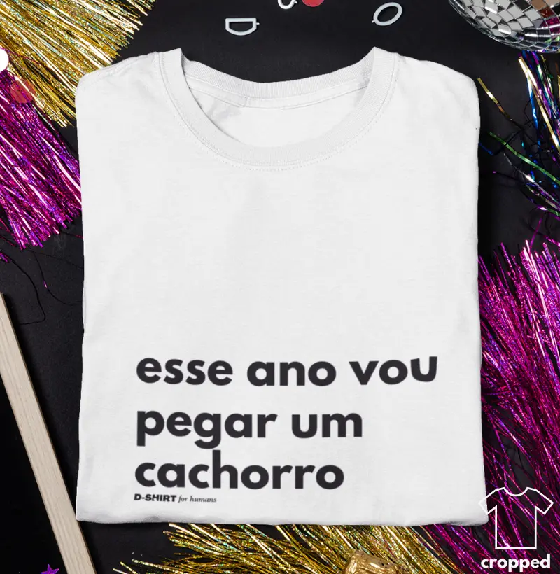 cropped - promessas de ano novo - pegar um cachorro