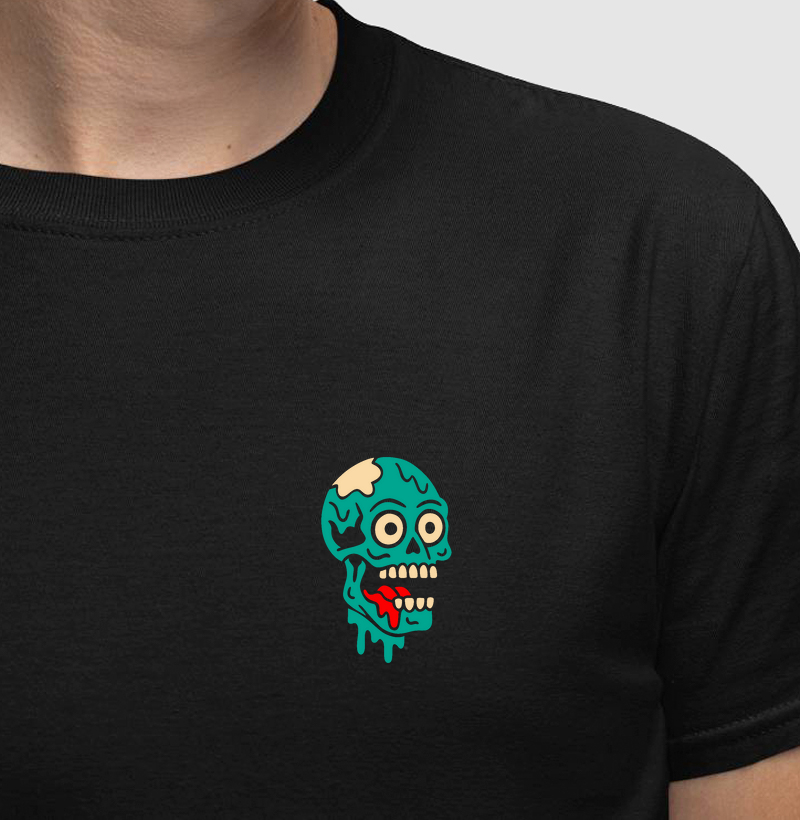 Cabeça de Zumbi De Bolso