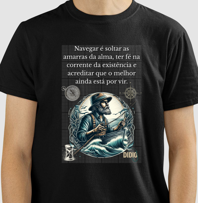 Camiseta navegar é...