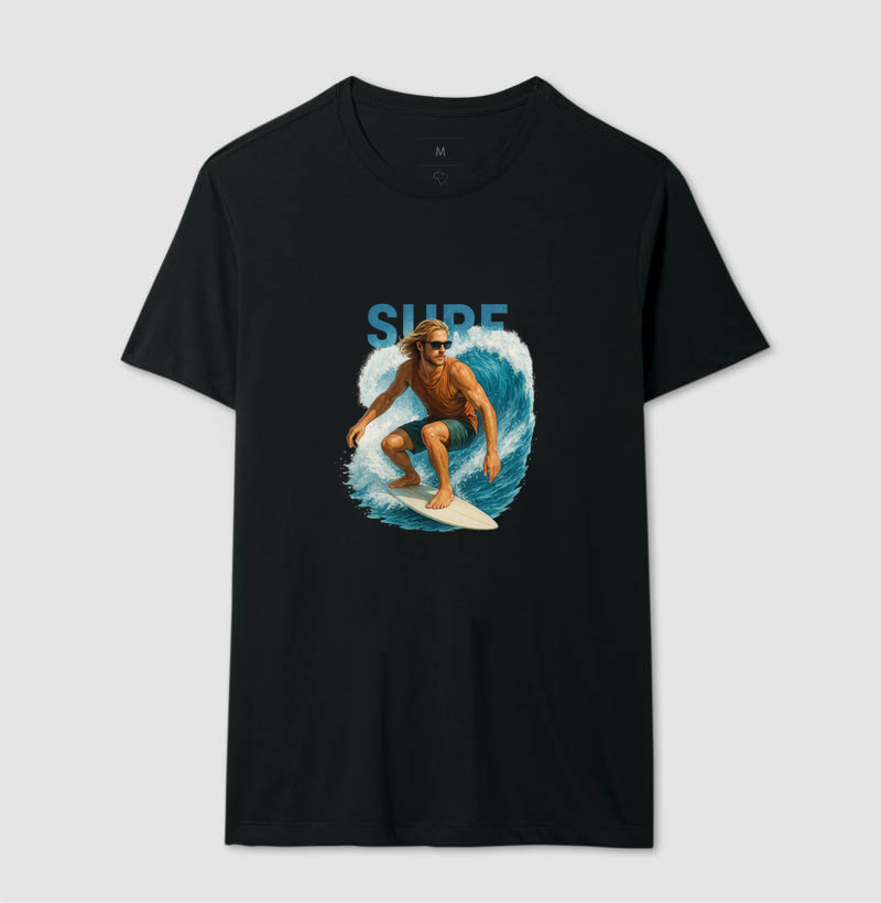 Camiseta Surf Onda Perfeita