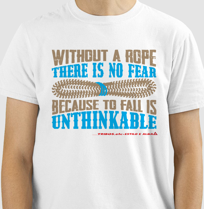 CAMISETA RESERVA.INK MASCULINA E FEMININA TRIBOS.etc ADVENTURE  CLIMBING WITHOUT A ROPE
