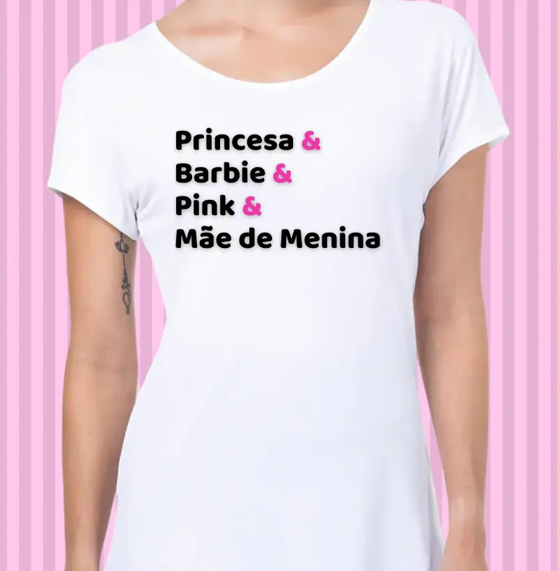 Estampa Mãe de menina