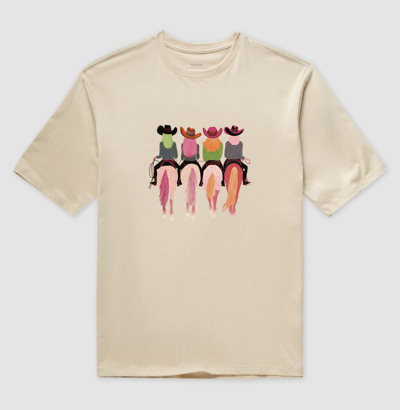 Cowgirls Camiseta Oversized Agromoda®