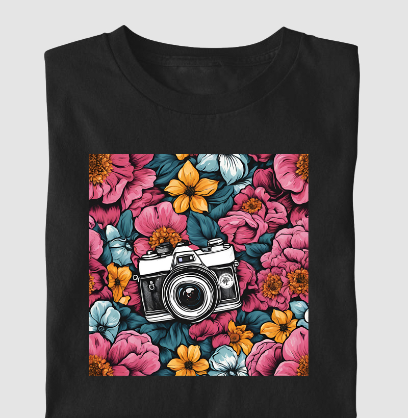 Camisetas / Imagens Criativas / Painel Floral
