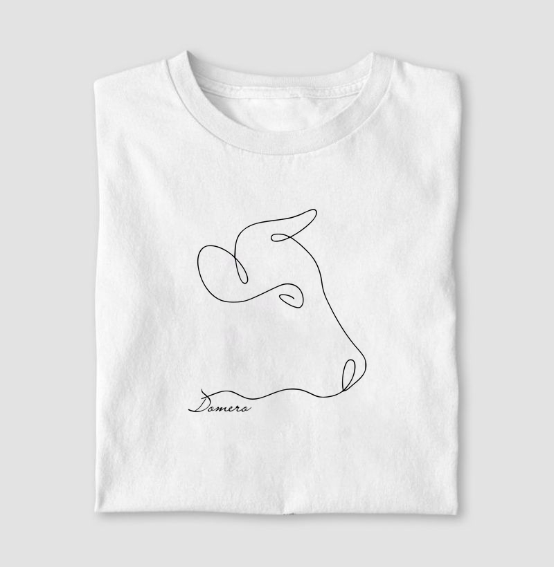 camiseta cow