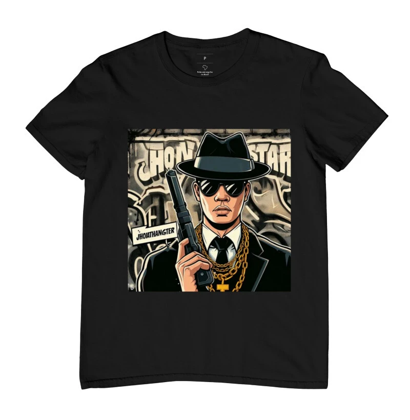 Camiseta Masculina Real Gangster Jhonathangster 