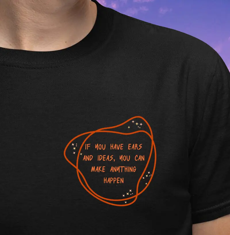Camiseta Ears and Ideas