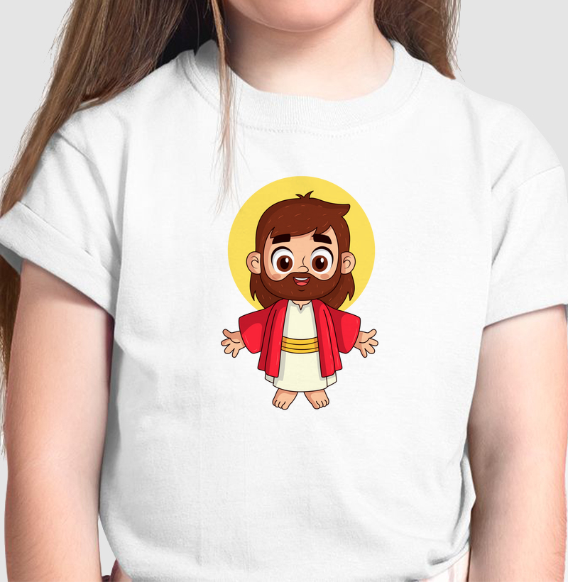 Camiseta Infantil Jesus