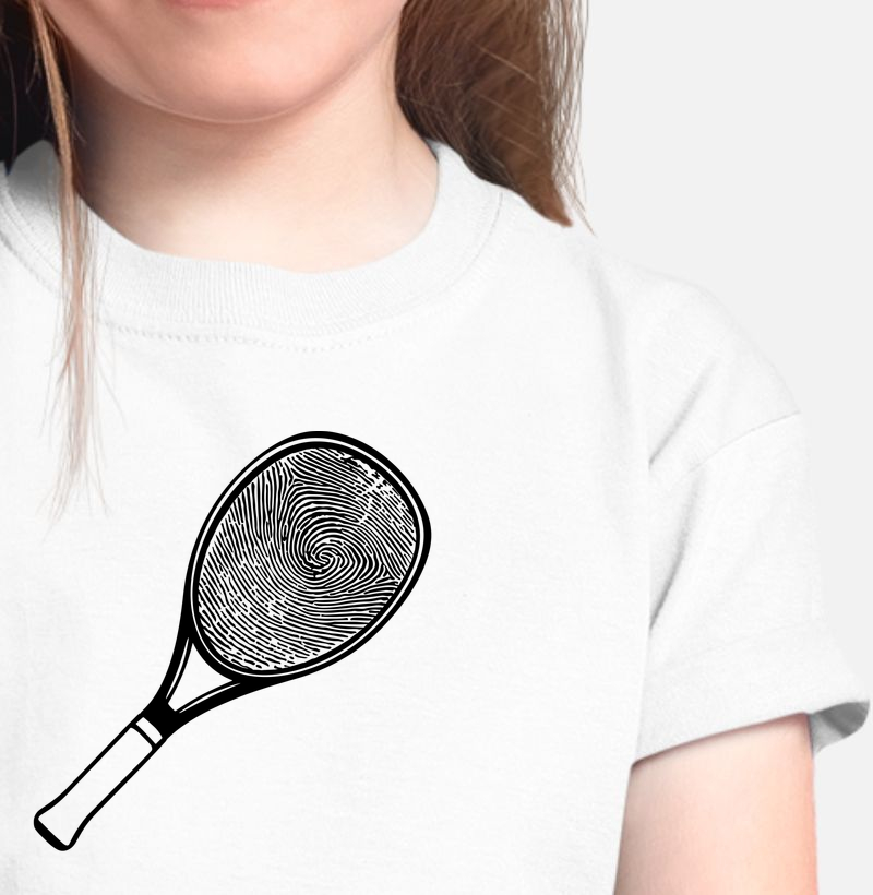 Raquete Impressão Digital