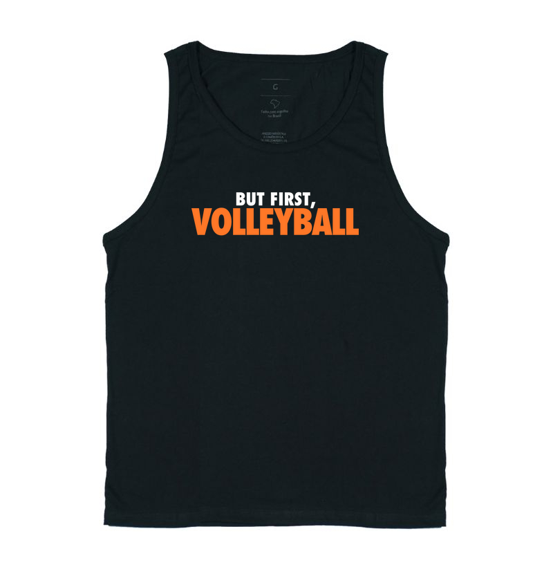But first, volleyball