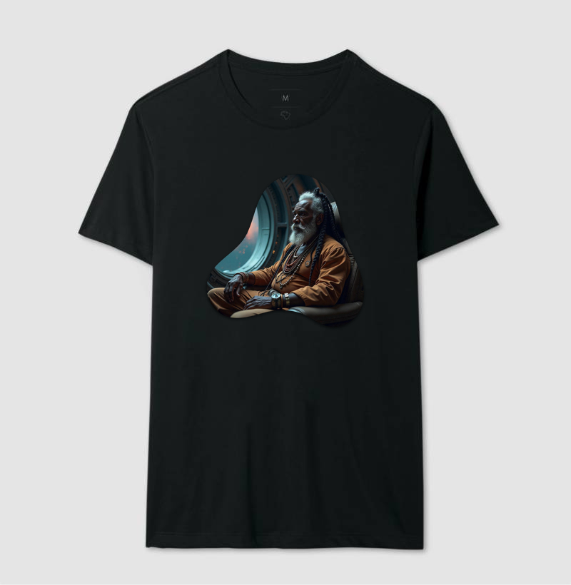 Camiseta Original Afrofuturista Espaço