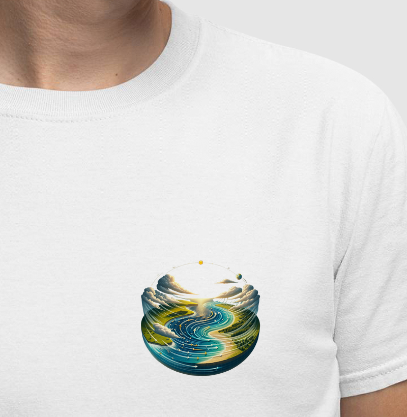 Nautical journey twisting endless lines