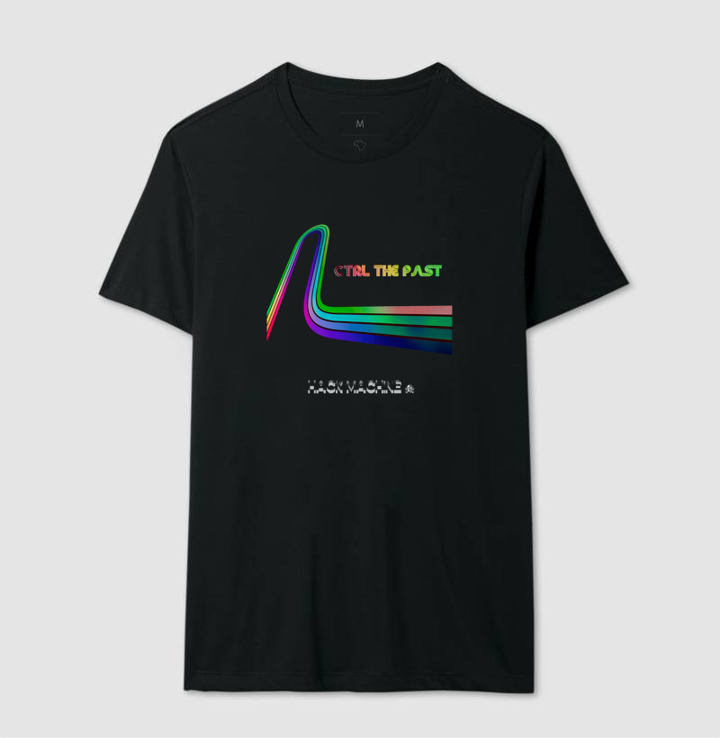 Camiseta CTRL the Past | Hack Machine™ Retro Cyber 80s