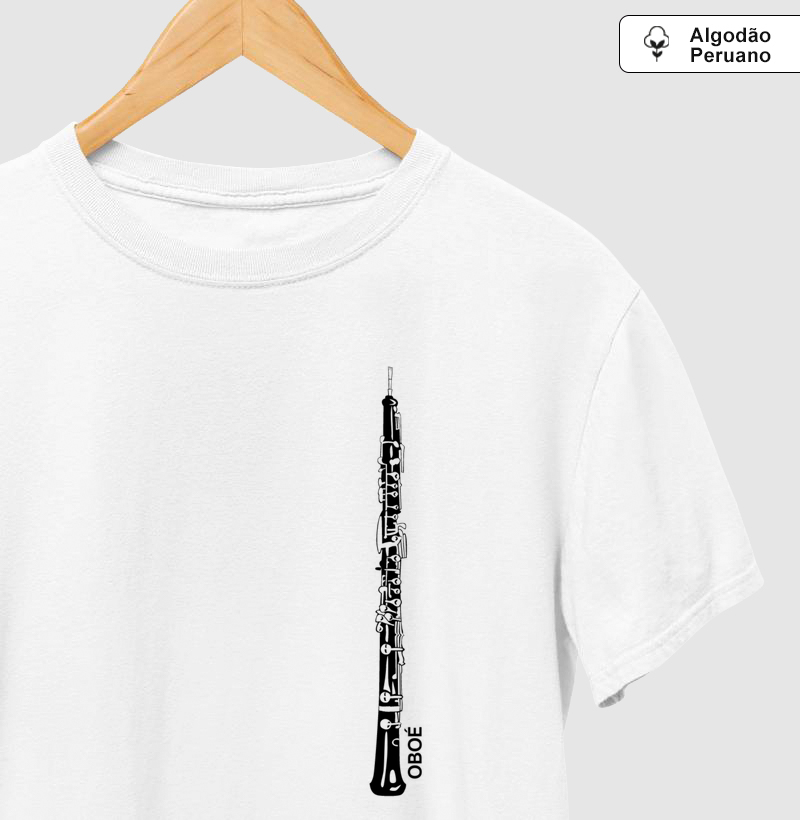 T-shirt Oboé Algodão Peruano