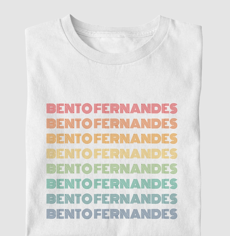 Bento Fernandes Letreiro Retrô