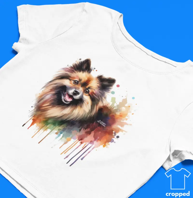 Cropped - Art and Dogs - Spitz Alemão / Lulu da Pomerania