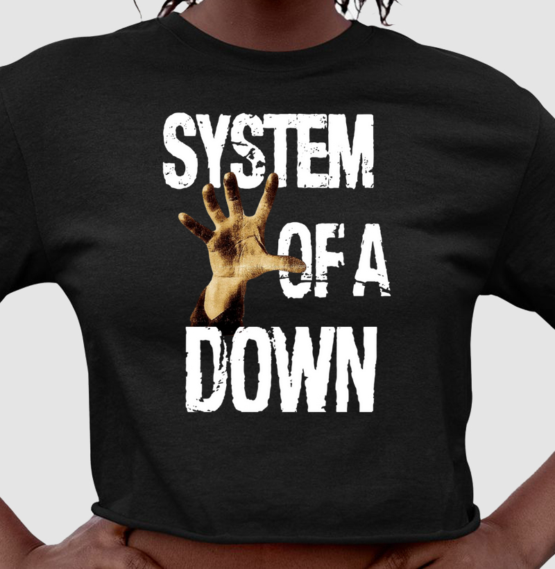 System Of a Down - Full Hand (Black)