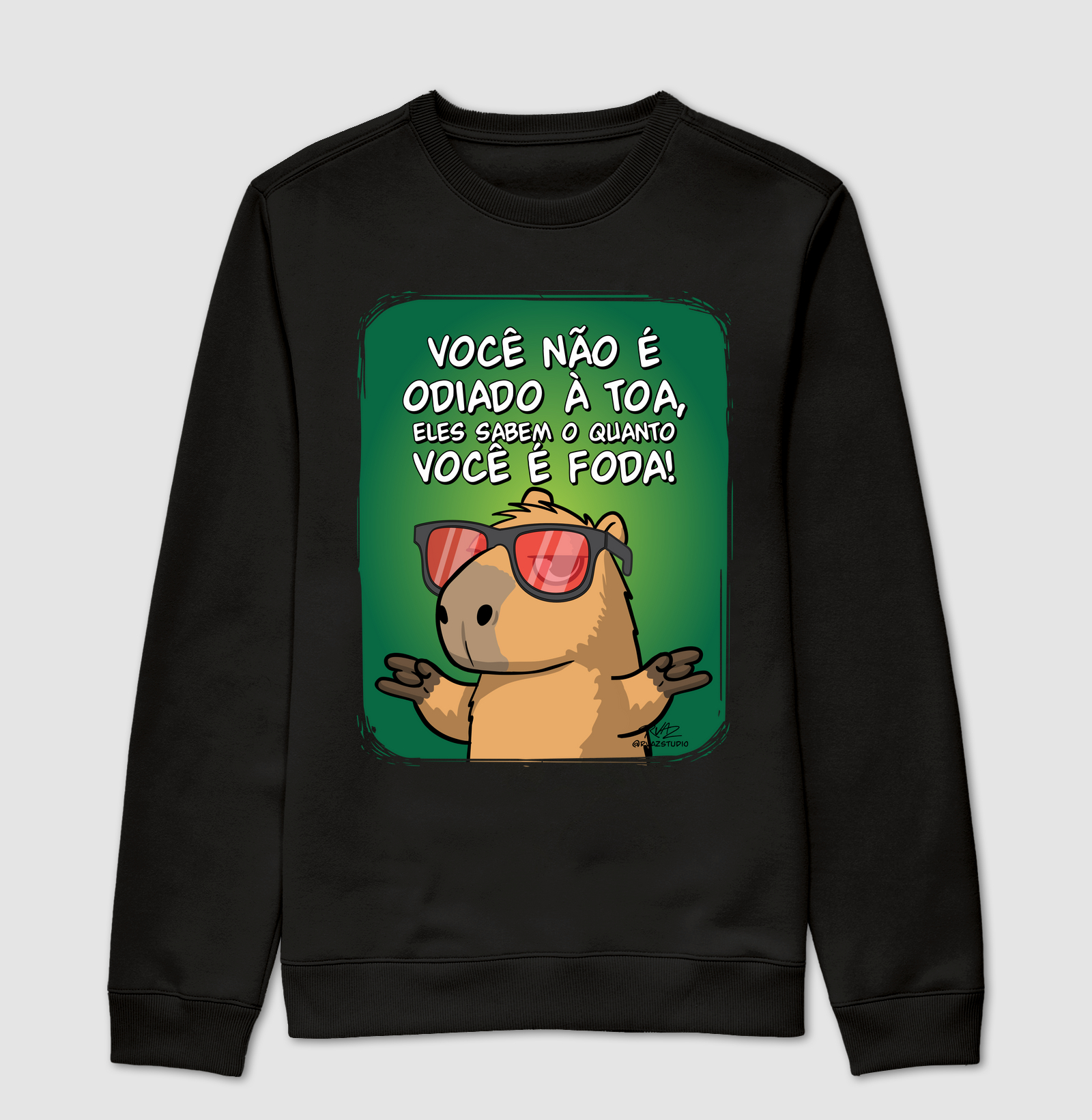 Camiseta Capivara Você é Foda