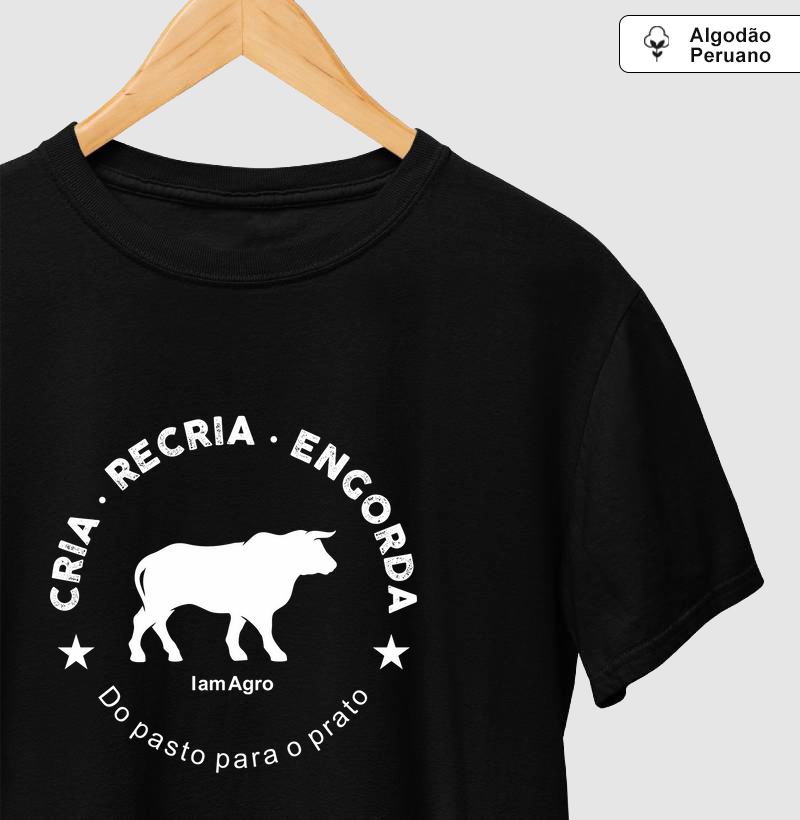 Camiseta Cria Recria e Engorda 2 - escudo