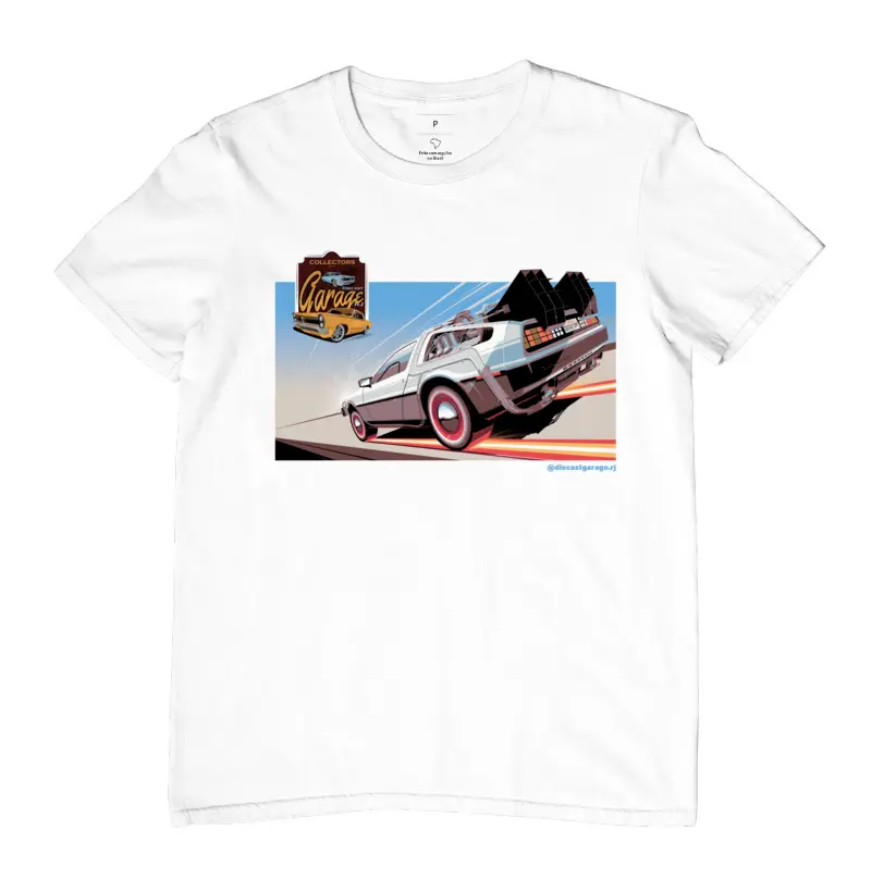 Camisa Back to The Future com Logo