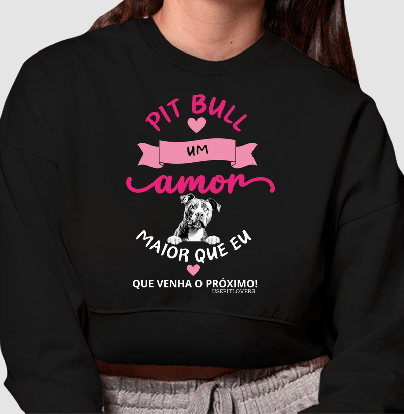Pit bull um amor maior que eu que venha o próximo