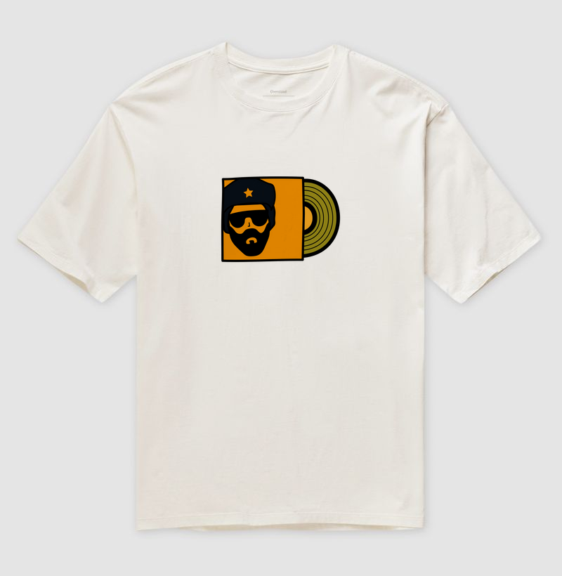 Camiseta Oversized Inspiração Raul