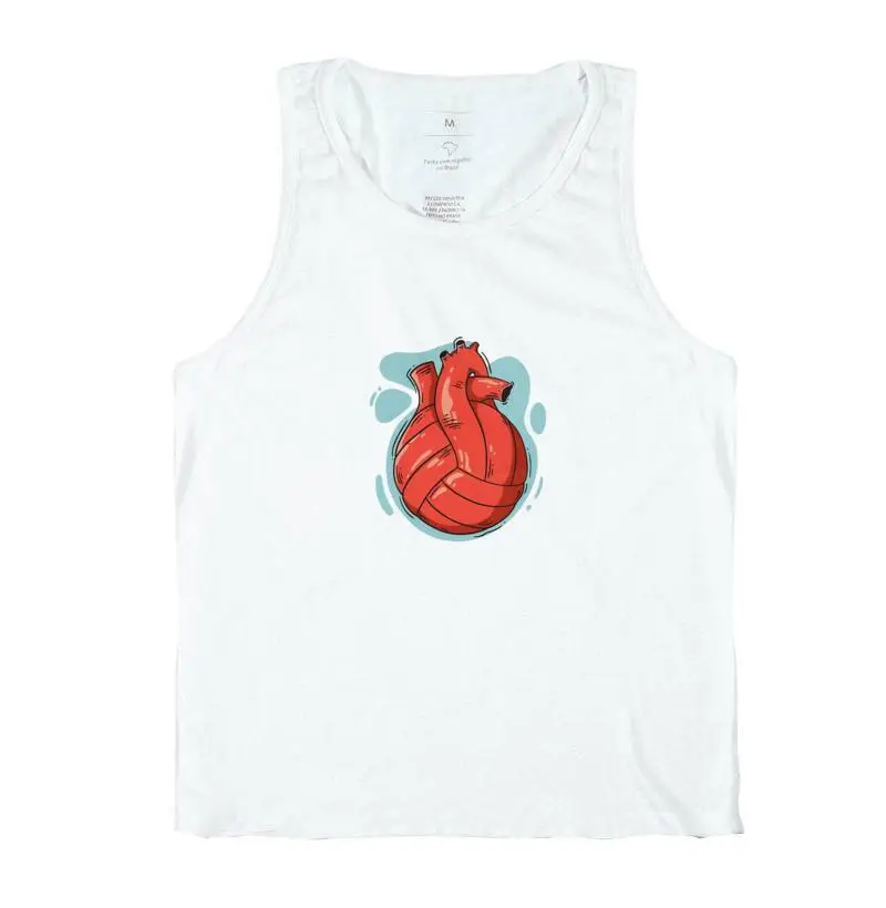 Camiseta Coração Pulsando Vôlei