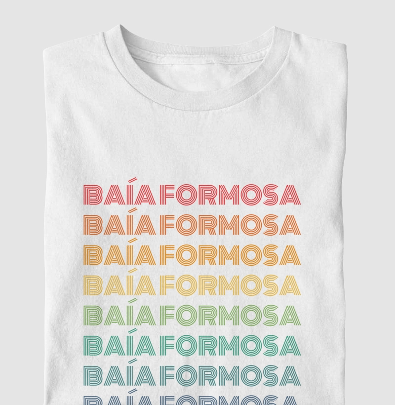 Baía Formosa Letreiro Retrô