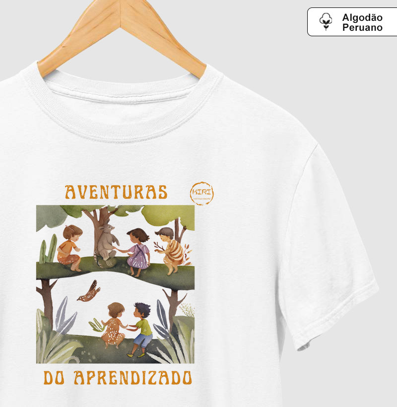 Camiseta Premium KIRI - Aventuras do Aprendizado