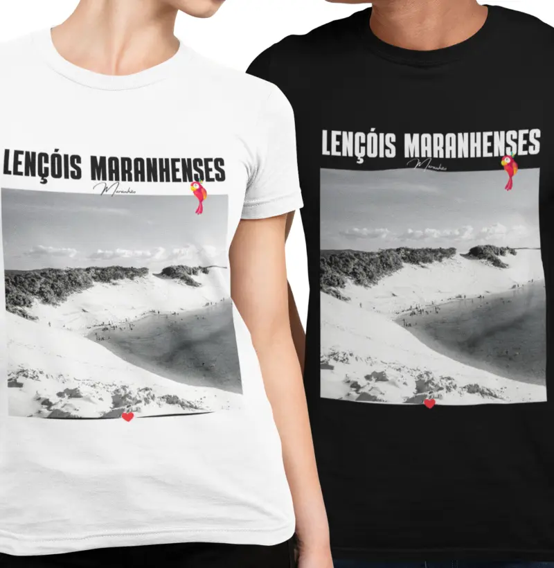 Camiseta Lençóis Maranhenses Maranhão