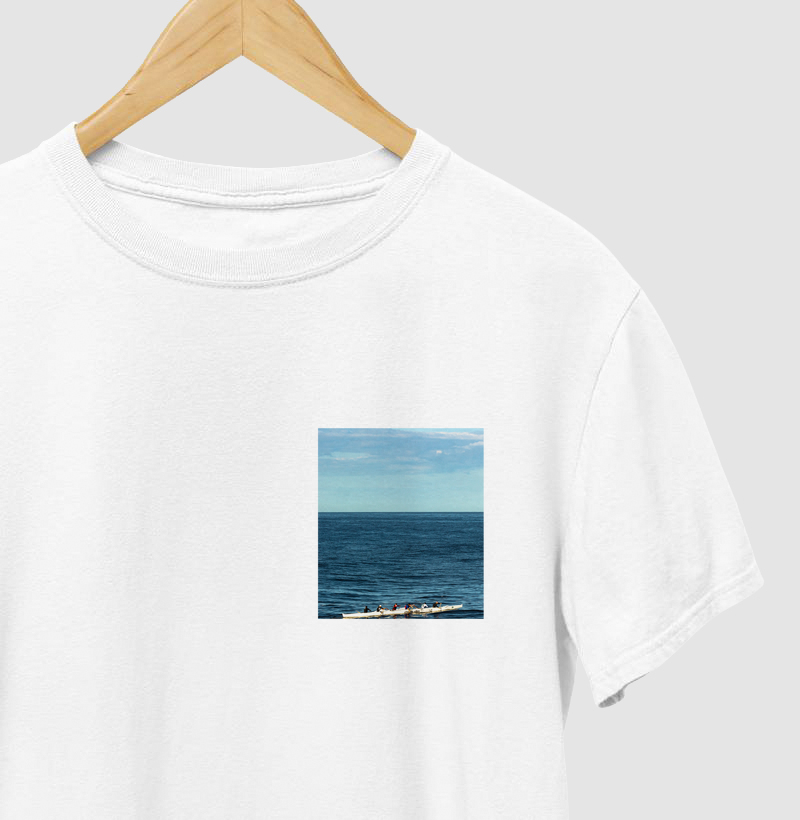 Camiseta Canoa Havaiana Bolso