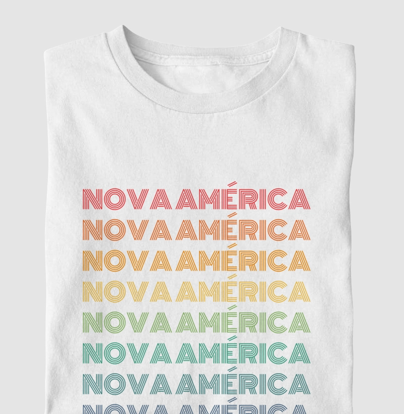 Nova América Letreiro Retrô