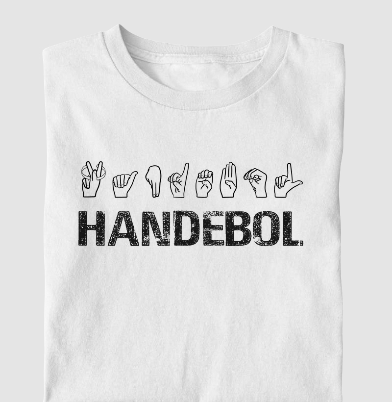Camiseta KIDS Handebol - Handebol em Libras Masc.