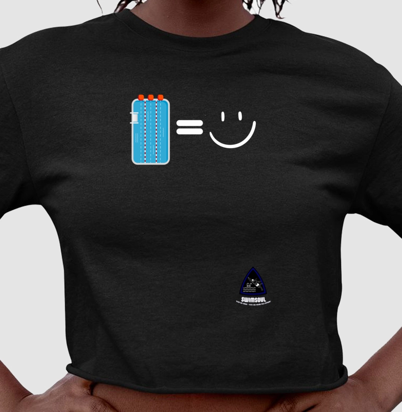 "Piscina = Felicidade."