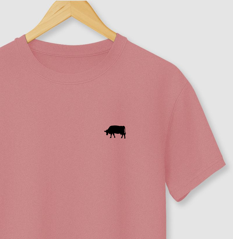 camiseta básica cow