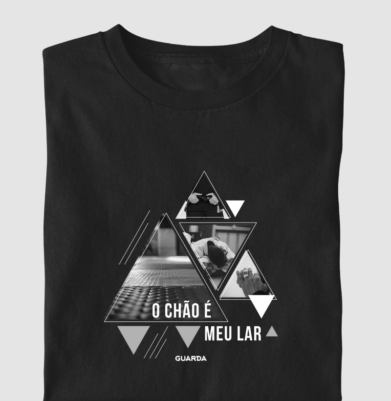 Camiseta Infantil O Chão é Meu Lar