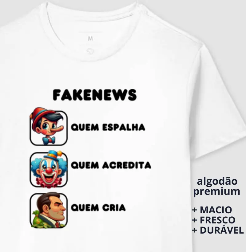 Camiseta Fakenews
