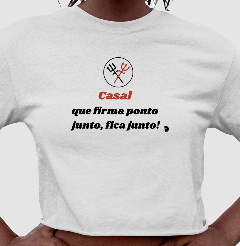 Casal que firma ponto
