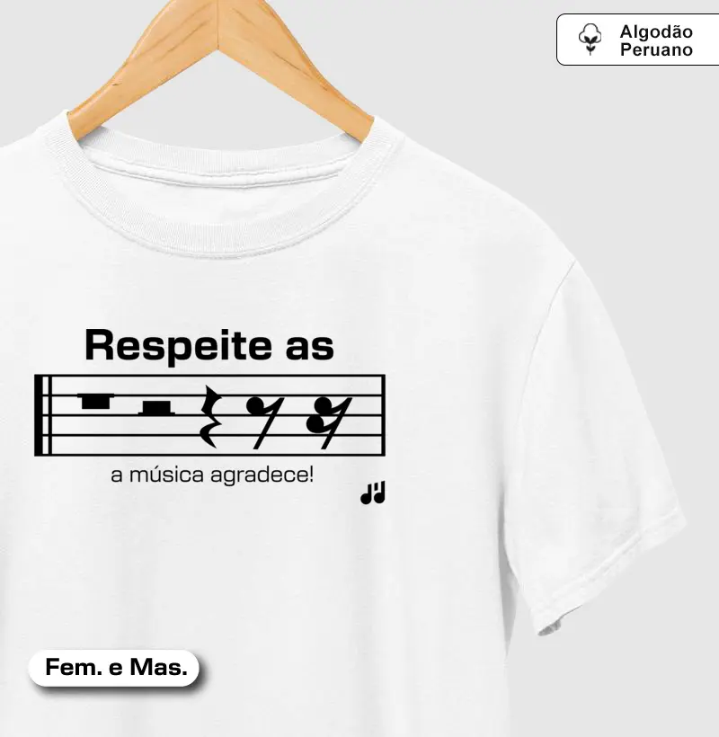 Respeite as pausas a música agradece!