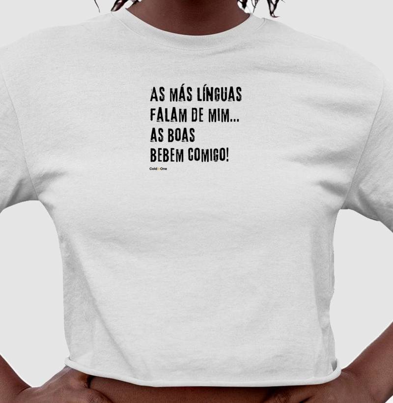 Camiseta Cropped Bebem Comigo