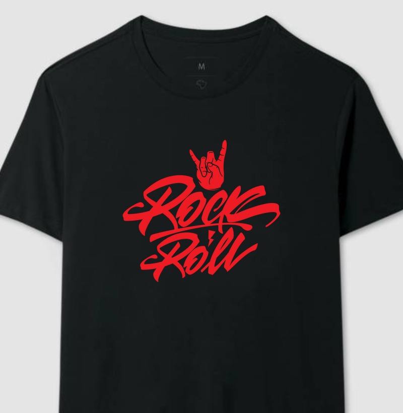 Camiseta Rock Roll