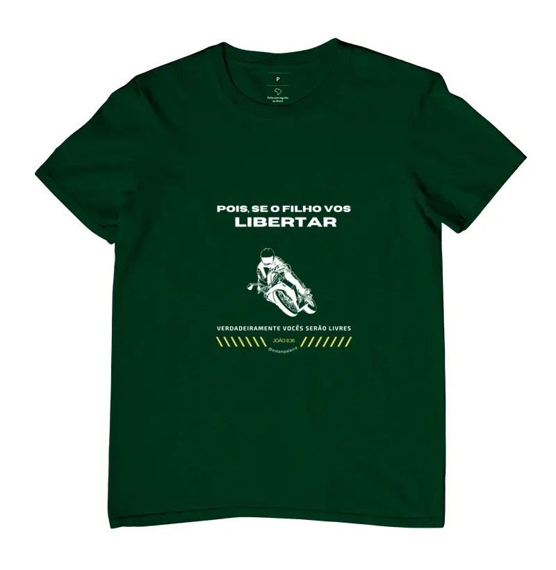 Camiseta Adulto - Liberdade!